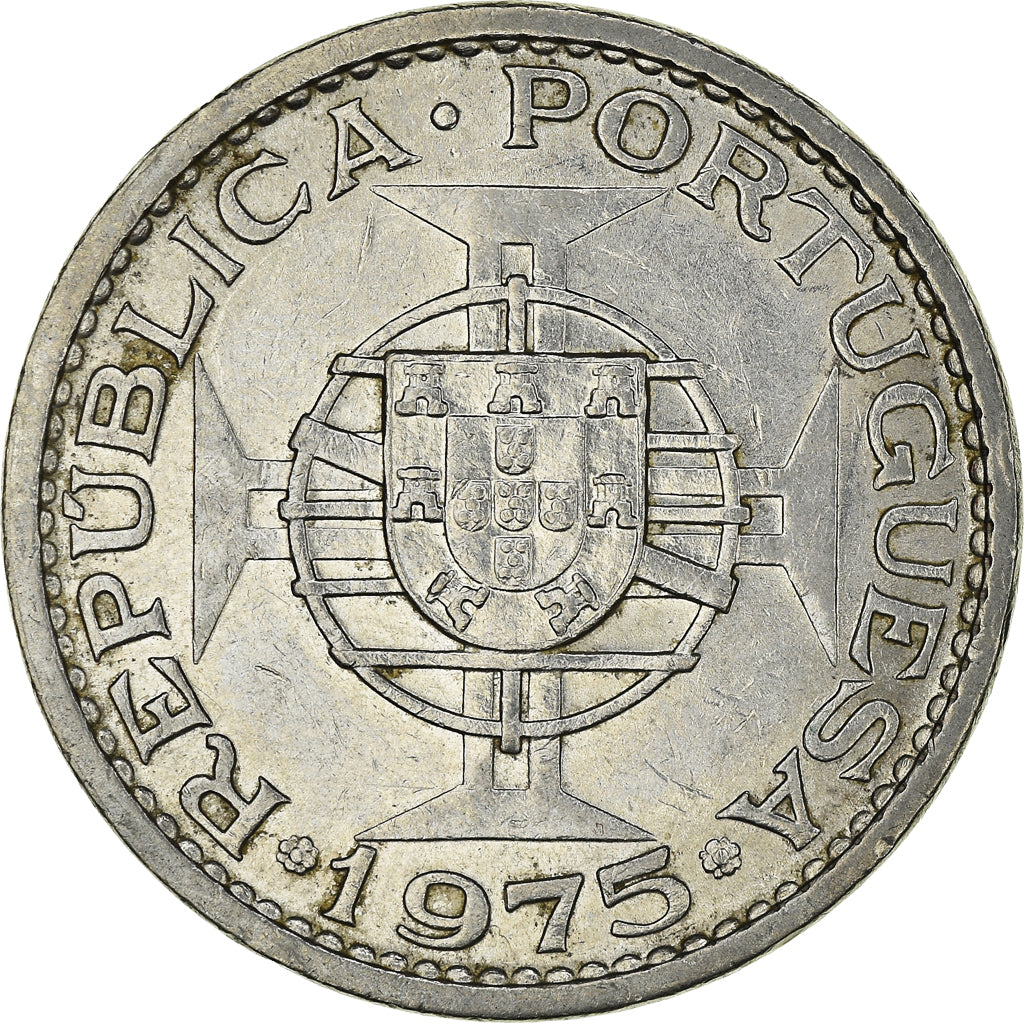 Coin, Macau, Pataca, 1975, AU(50-53), Nickel, KM:6