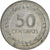Coin, Colombia, 50 Centavos, 1967, AU(55-58), Nickel Clad Steel, KM:228