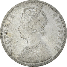 Coin, INDIA-BRITISH, Victoria, Rupee, 1882, Bombay, EF(40-45), Silver, KM:492