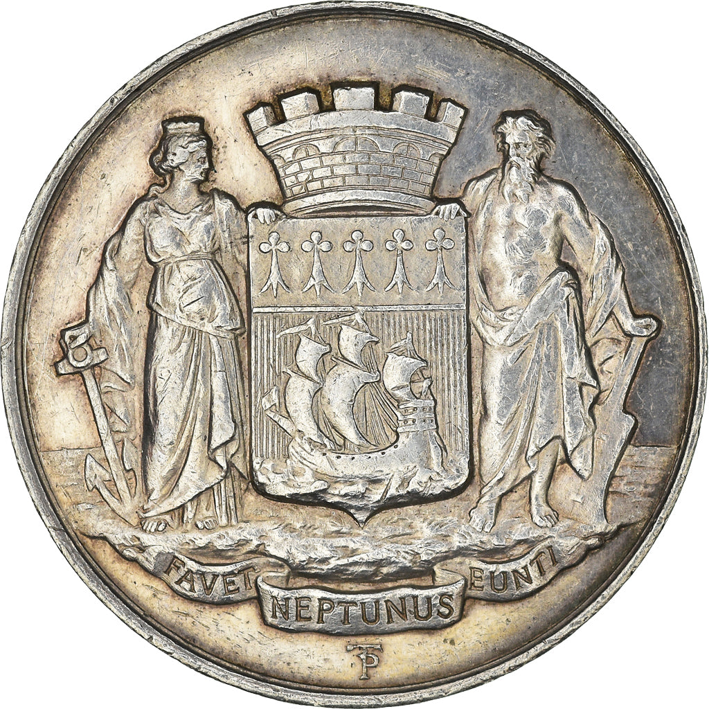 Francja, Token, Oczczędności bankowe, 1821, AU(55-58), Srebro, Jacqmin:53