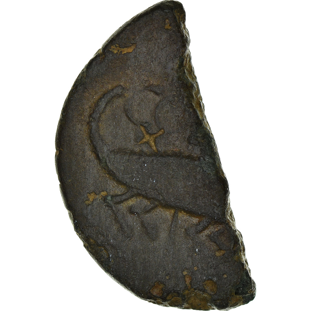 Moneta, Augustus, 1/2 Dupondius, Nîmes, MB, Bronzo, RIC:160