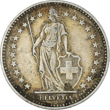 Coin, Switzerland, 2 Francs, 1894, Paris, VF(30-35), Silver, KM:21