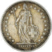 Coin, Switzerland, 2 Francs, 1894, Paris, VF(30-35), Silver, KM:21