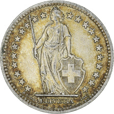 Coin, Switzerland, 2 Francs, 1948, Bern, AU(50-53), Silver, KM:21