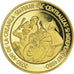 Coin, Romania, 500 Lei, 1982, MS(65-70), Gold, KM:99