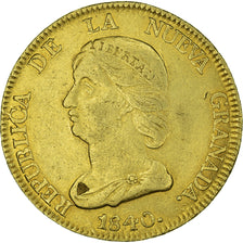 Monnaie, Colombie, 16 Pesos, Diez I Seis, 1840, Bogota, TTB, Or, KM:94.1