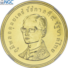 Coin, Thailand, Rama IX, 5000 Baht, 1974, Very rare, NGC, MS67, MS(65-70), Gold