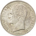 Belgio, Leopold I, 2-1/2 Francs, 1849, BB+, Argento, KM:11