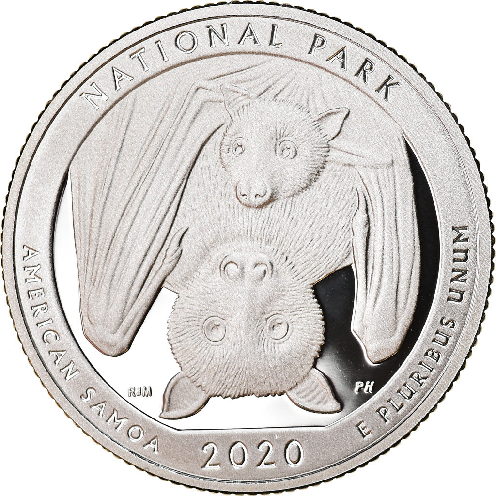 Coin, United States, American Samoa, Quarter, 2020, San Francisco, Proof