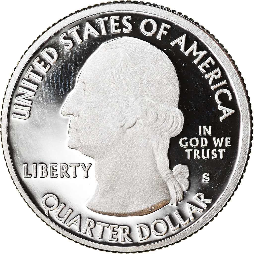 Coin, United States, Weir farm - Connecticut, Quarter, 2020, San Francisco