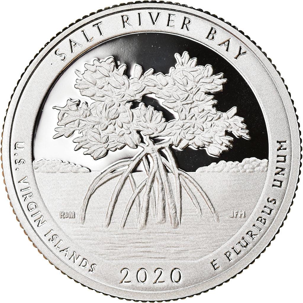 Moneta, Stati Uniti, Salt river bay - Virgin Islands, Quarter, 2020, San