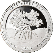 Moneta, Stati Uniti, Salt river bay - Virgin Islands, Quarter, 2020, San