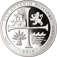 Moneda, Estados Unidos, San Antonio Mission - Texas, Quarter, 2019, San