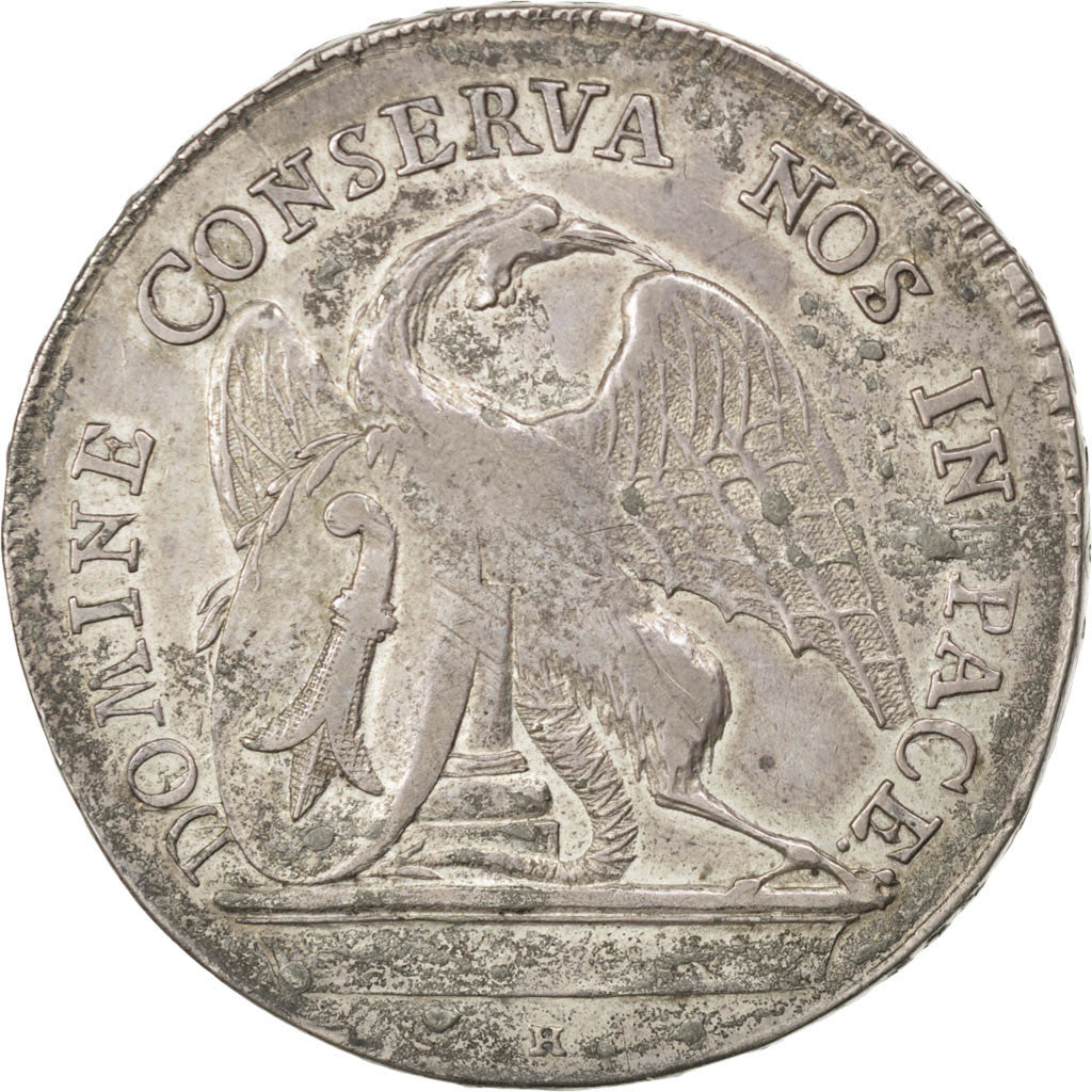 Coin, SWISS CANTONS, BASEL, Thaler, 1785, VF(20-25), Silver, KM:179