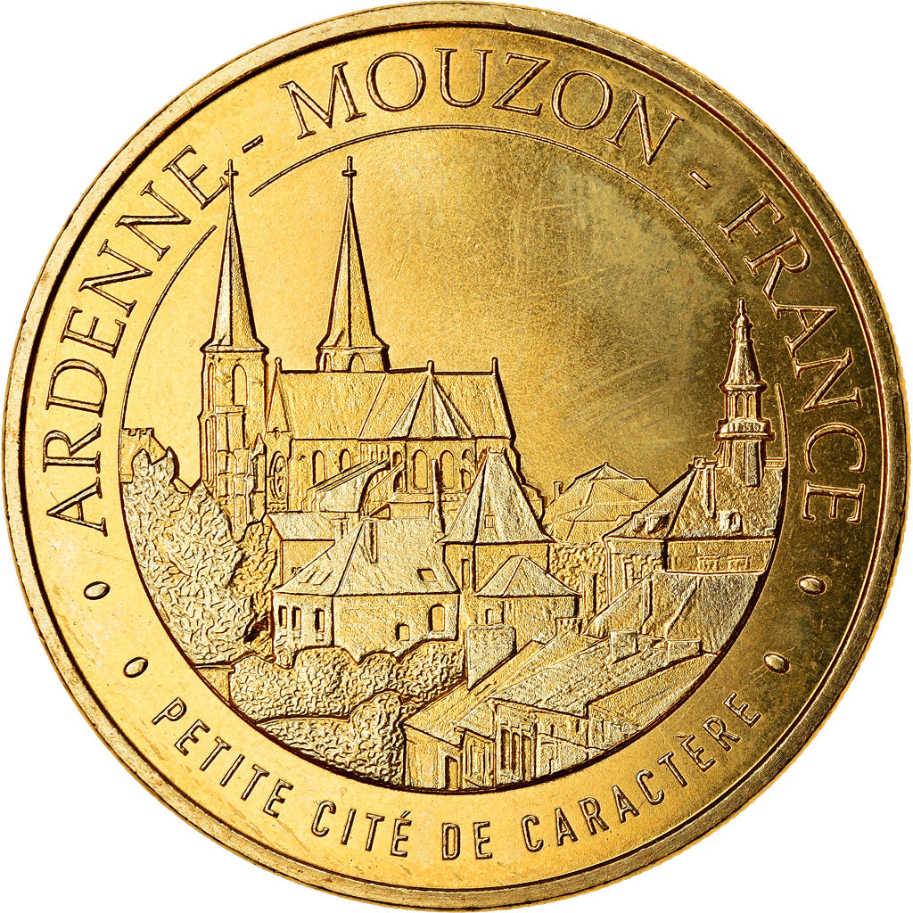 France, Jeton, Mouzon - Petite cité de caractère, 2019, MDP, SPL, Cupro-nickel