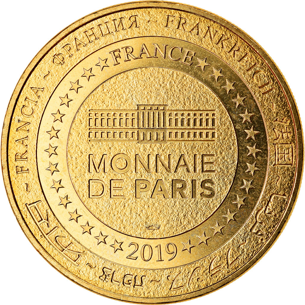 Francia, Token, Cabrespine - Gouffre géant, 2019, MDP, SC, Aluminio y