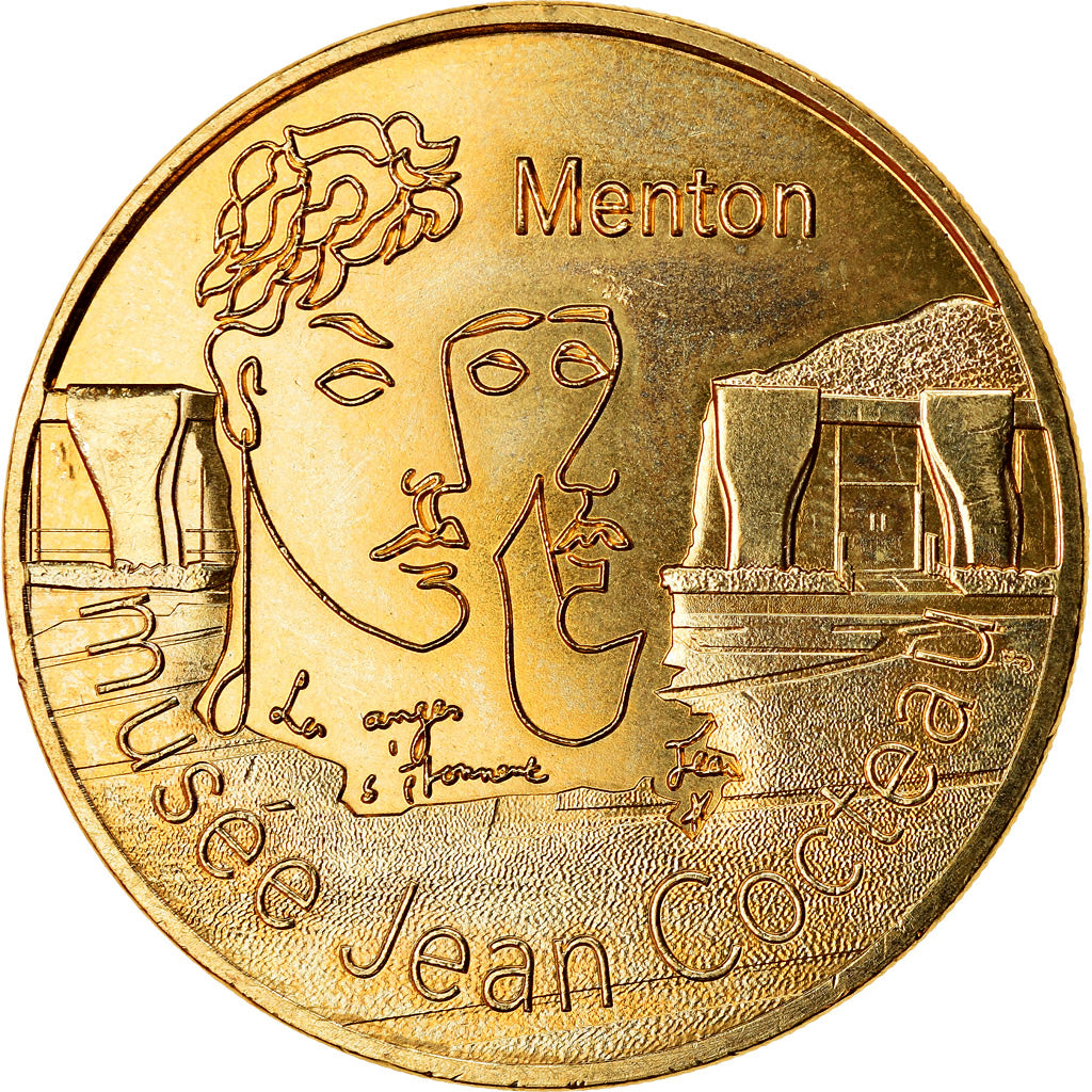 France, Token, Menton - Musée Jean Cocteau, 2019, MDP, MS(63), Cupro-nickel