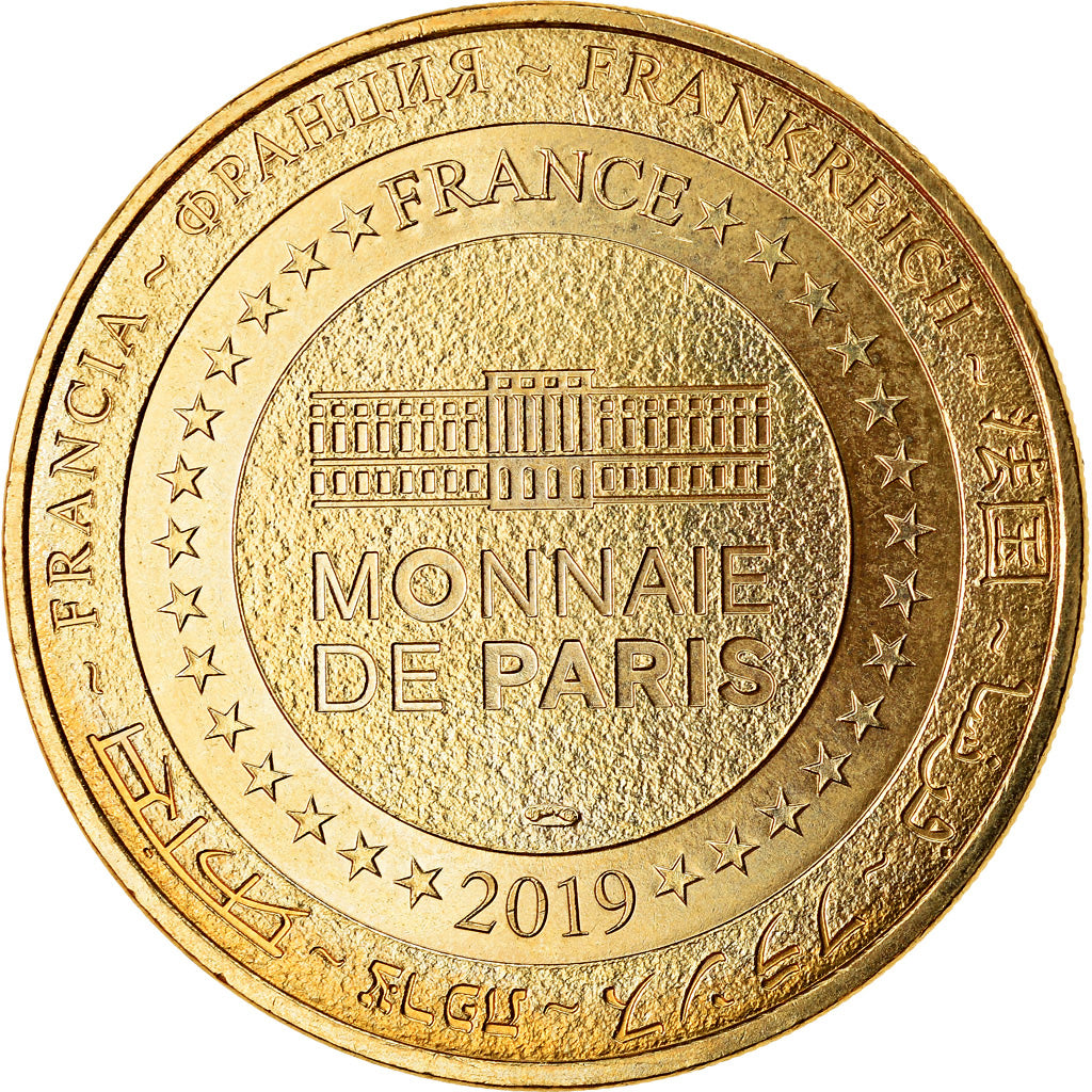 France, Token, Menton - Musée Jean Cocteau, 2019, MDP, MS(63), Cupro-nickel