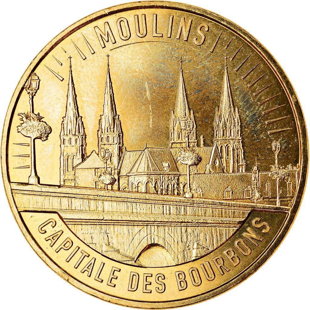 Francja, Token, Moulins - Capitale des Bourbons, 2019, MDP, MS(63)