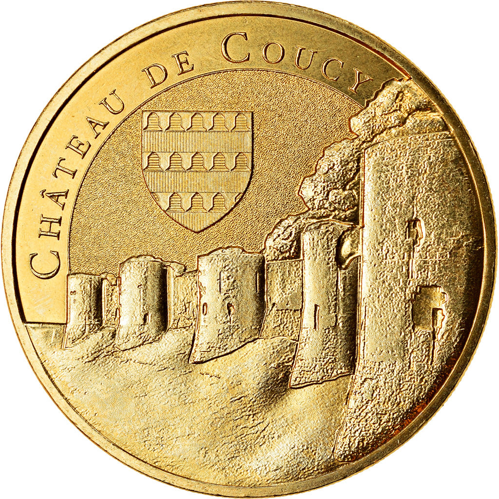 Francja, Token, Coucy - Les remparts et le blason, 2019, MDP, MS(63)