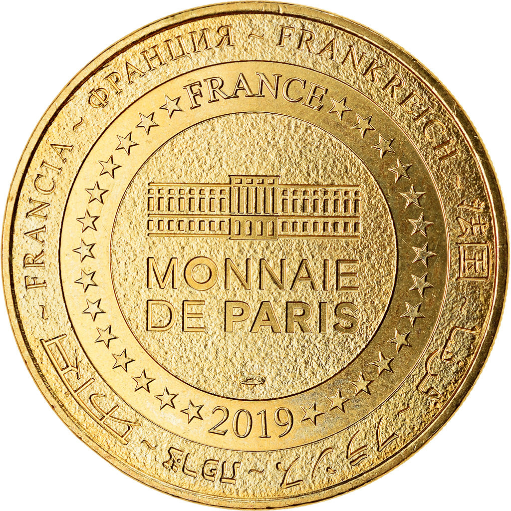 France, Token, 02/ Le Familistère de Guise, 2019, MDP, MS(63), Cupro-nickel