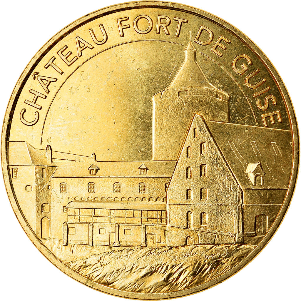 Francja, Token, Guise - Château fort, 2018, MDP, MS(63), Miedzionikiel