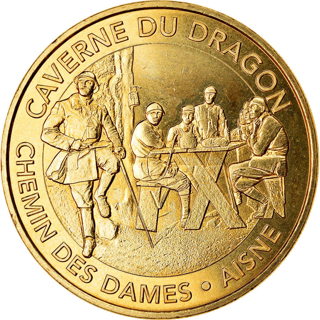 France, Token, Laon - Chemin des Dames - Caverne du dragon, 2019, MDP, MS(63)