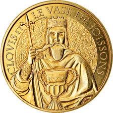 France, Jeton, Soissons - Clovis et le vase, 2019, MDP, SPL, Cupro-nickel