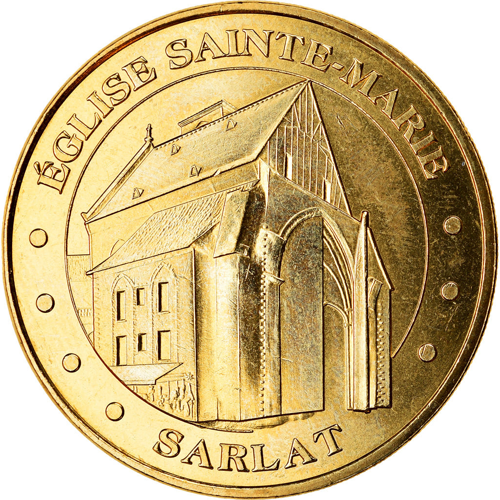 Francja, Token, 24/ Eglise Sainte-Marie - Sarlat, 2017, MDP, MS(63)