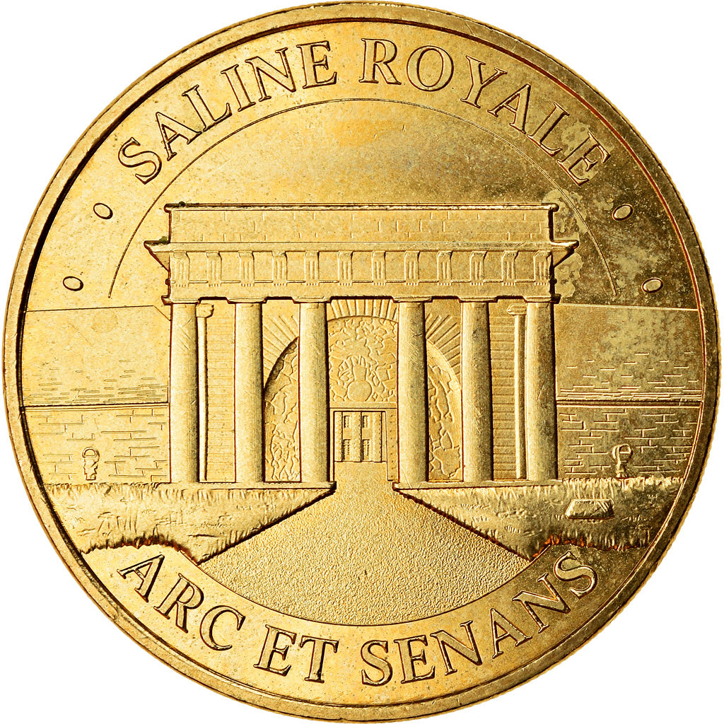 France, Jeton, Arc et Senans -  Saline royale n°5, 2018, MDP, SPL, Cupro-nickel