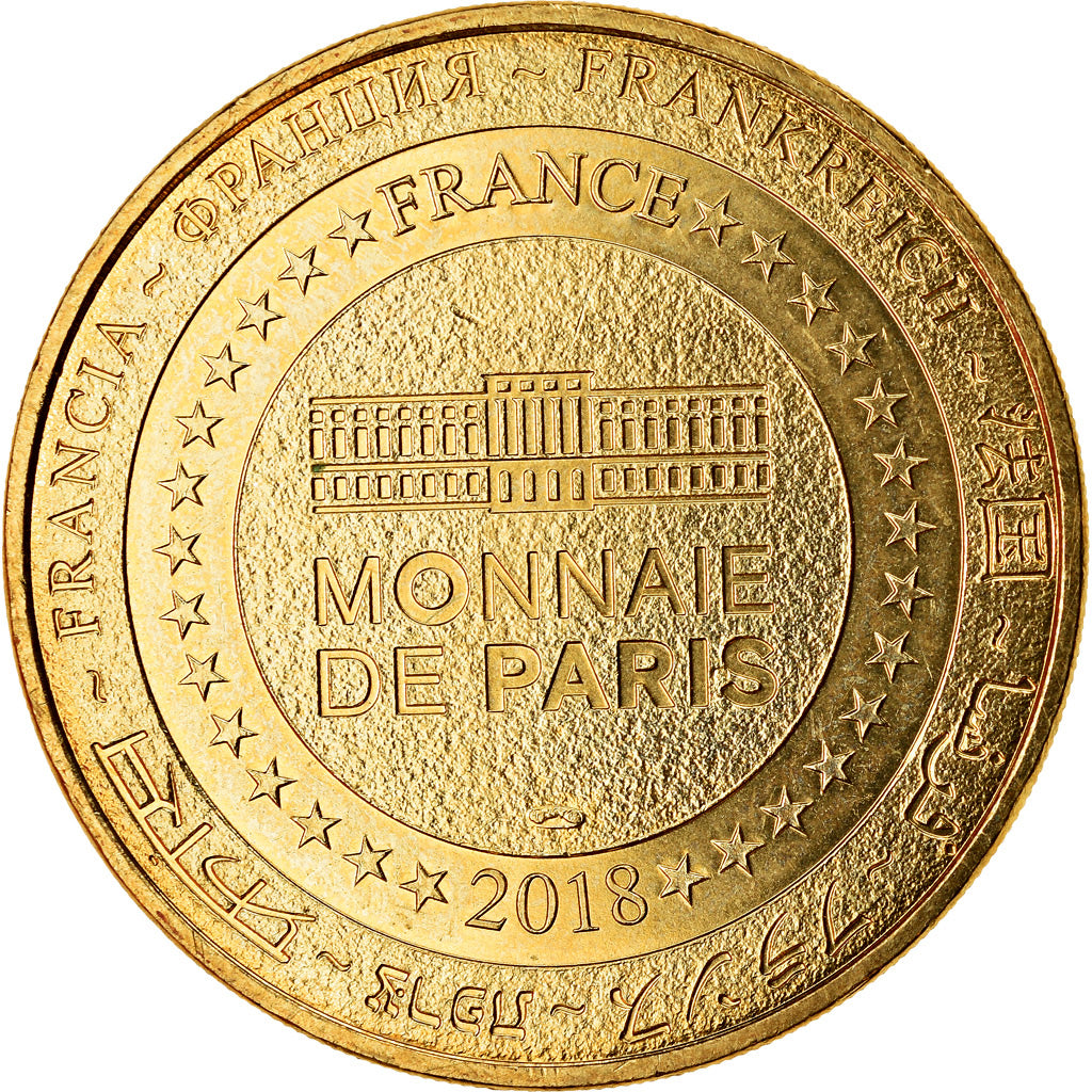 France, Jeton, Arc et Senans -  Saline royale n°5, 2018, MDP, SPL, Cupro-nickel