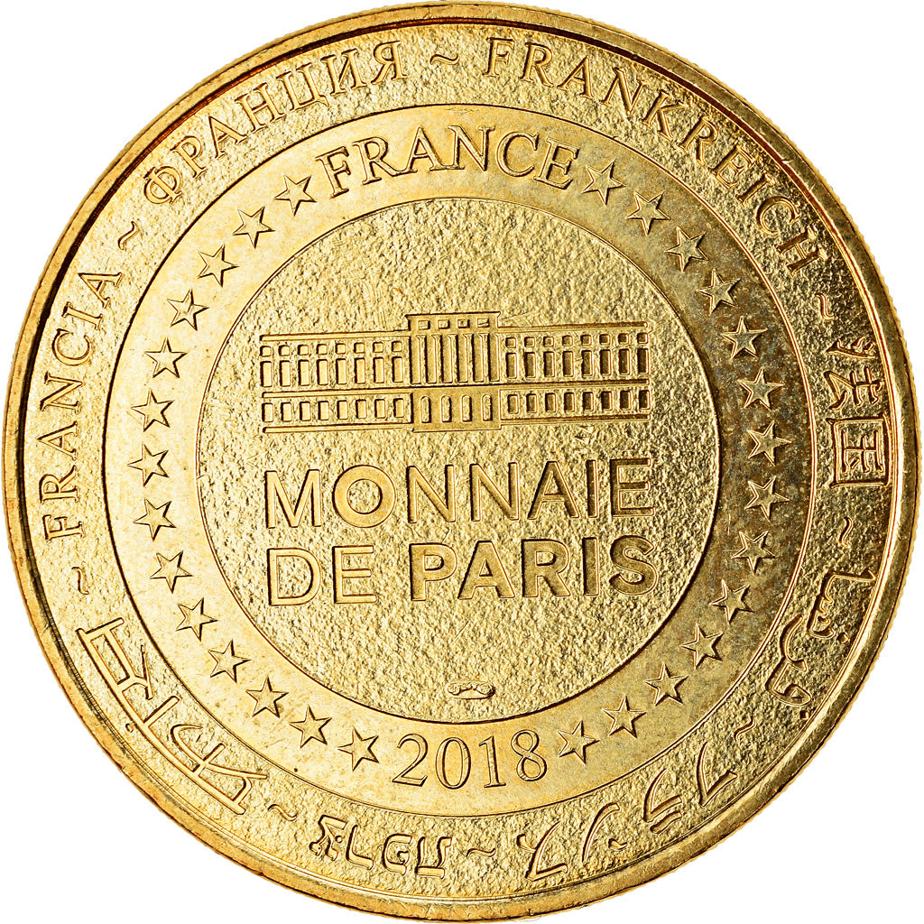 Francja, Token, Citadelle de Besançon, Vauban, 2018, MDP, MS(63), Miedzionikiel