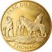 France, Token, Thinac - Le Thot - Les loups, 2017, MDP, MS(63), Cupro-nickel
