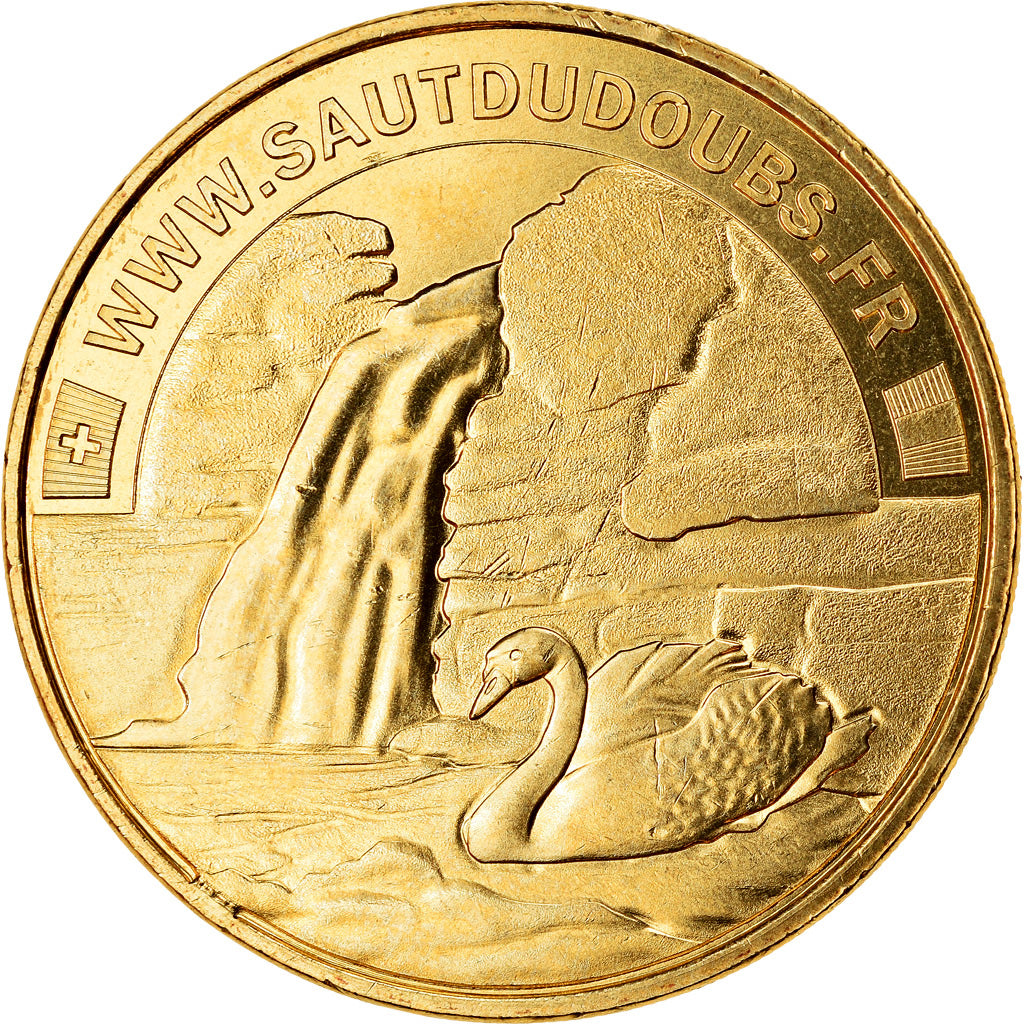 Francja, Token, Villers-le-Lac - Saut du Doubs, 2017, MDP, MS(63), Miedzionikiel