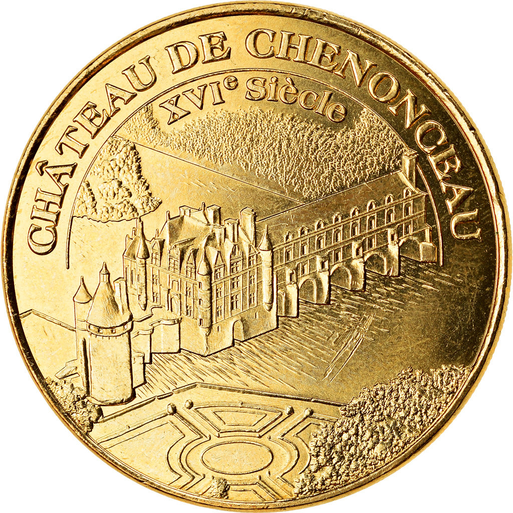 France, Token, Chenonceau -  Chateau n°3, 2019, MDP, MS(63), Cupro-nickel