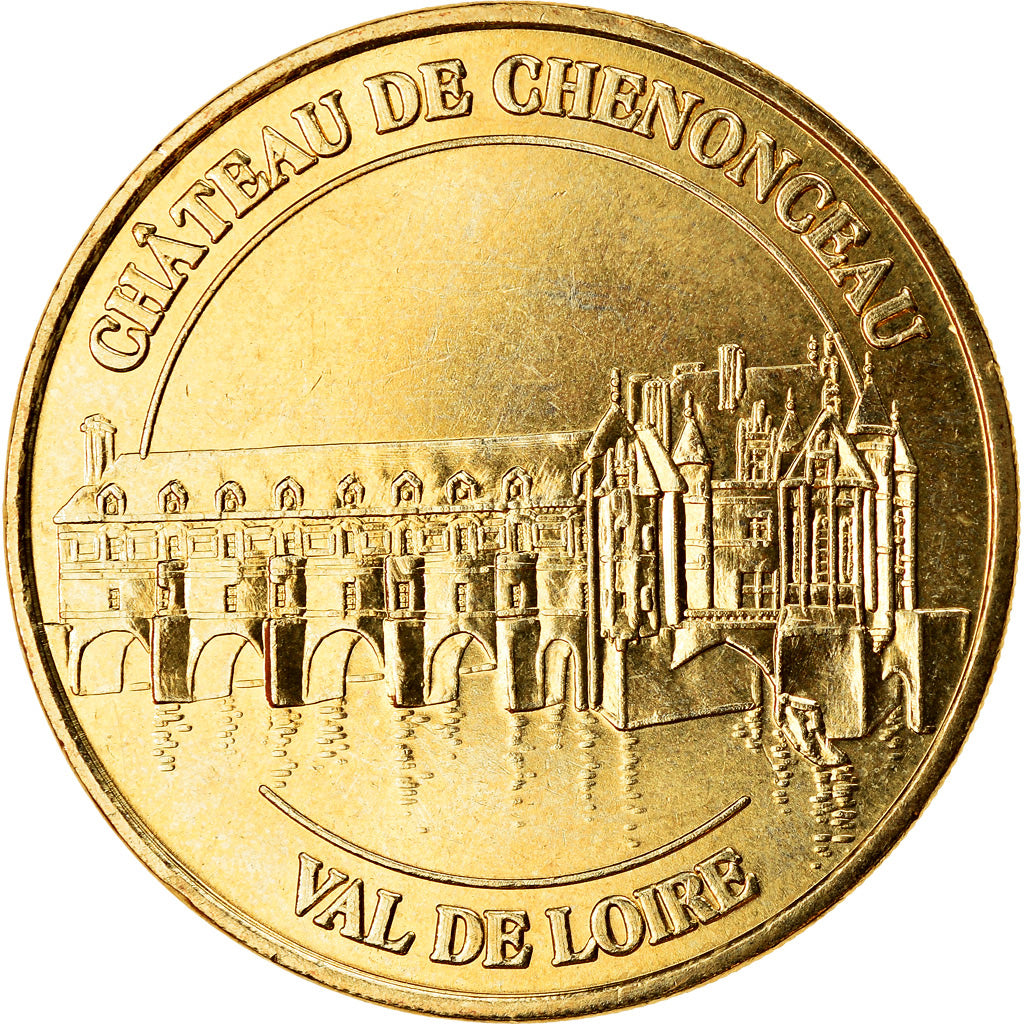 France, Token, Chenonceau -  Chateau n°2, 2018, MDP, MS(63), Cupro-nickel