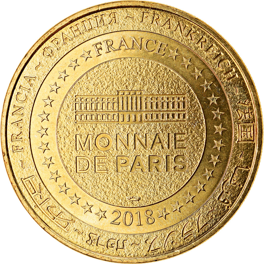 France, Token, Chenonceau -  Chateau n°2, 2018, MDP, MS(63), Cupro-nickel