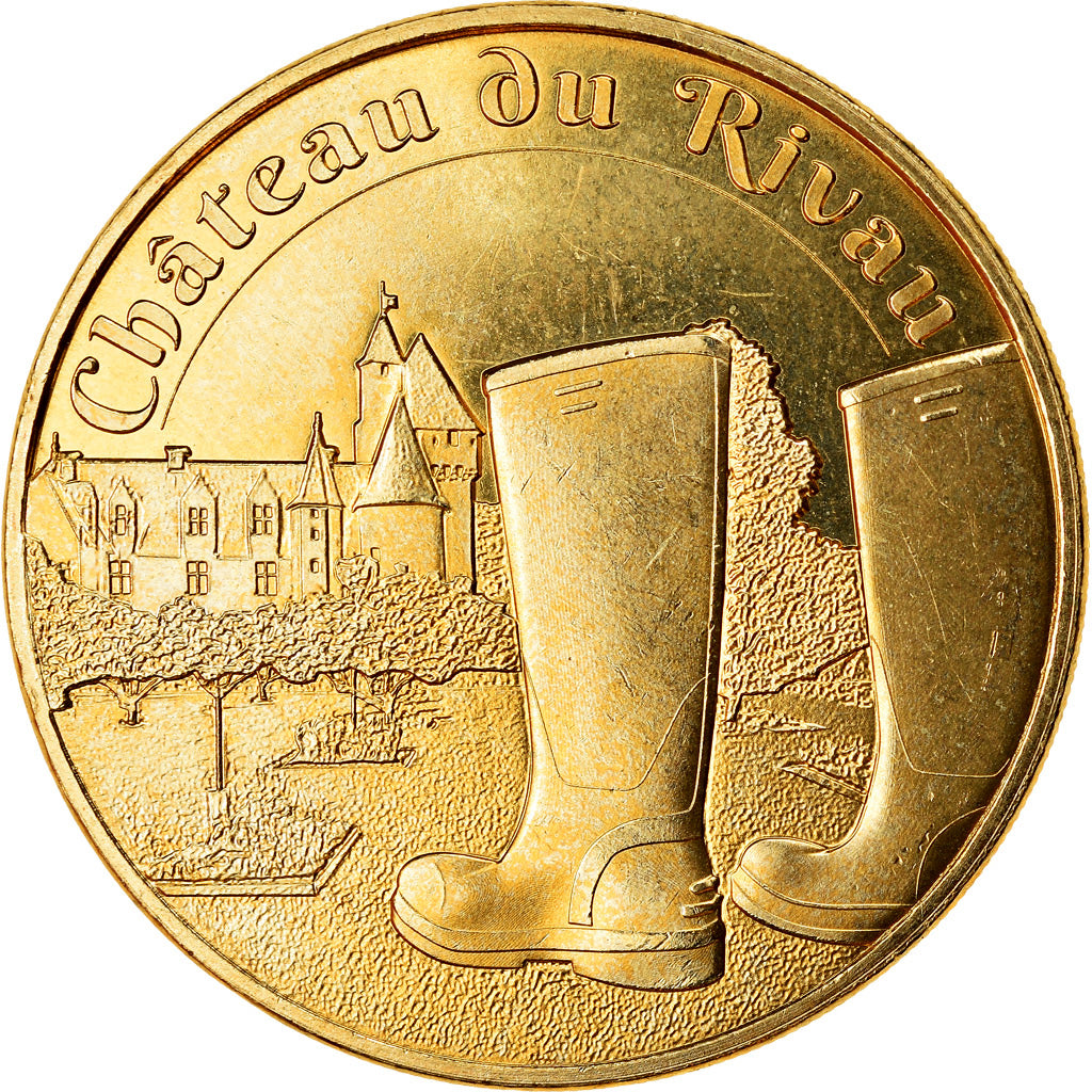 France, Token, Léméré - Château du Rivau, 2019, MDP, MS(63), Cupro-nickel