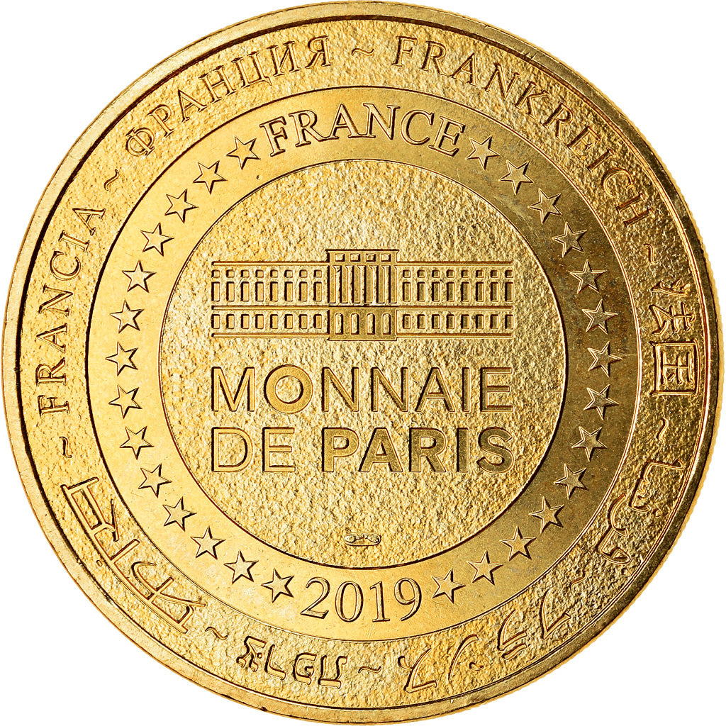 France, Token, Léméré - Château du Rivau, 2019, MDP, MS(63), Cupro-nickel