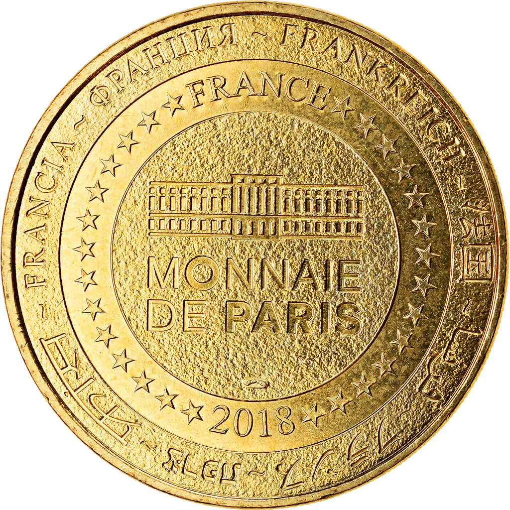 France, Token, Saché - Musée Balzac, 2018, MDP, MS(63), Cupro-nickel Aluminium