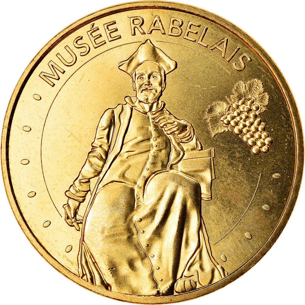 France, Token, Seuilly - Musée Rabelais, 2018, MDP, MS(63), Cupro-nickel