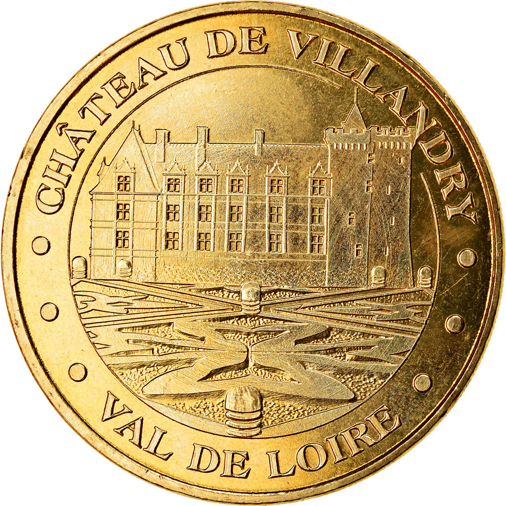France, Token, 37/ Château de Villandry, 2019, MDP, MS(63), Cupro-nickel