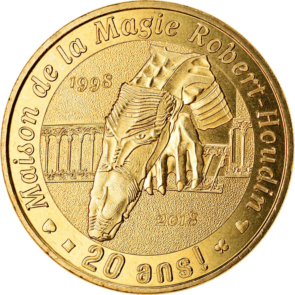 France, Token, 41/ Maison de la Magie - Blois, 2018, MDP, MS(63), Cupro-nickel