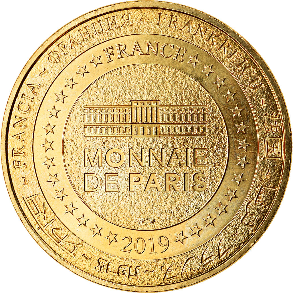 France, Token, Les Avenières - Walibi n°6, 2019, MDP, MS(63), Cupro-nickel