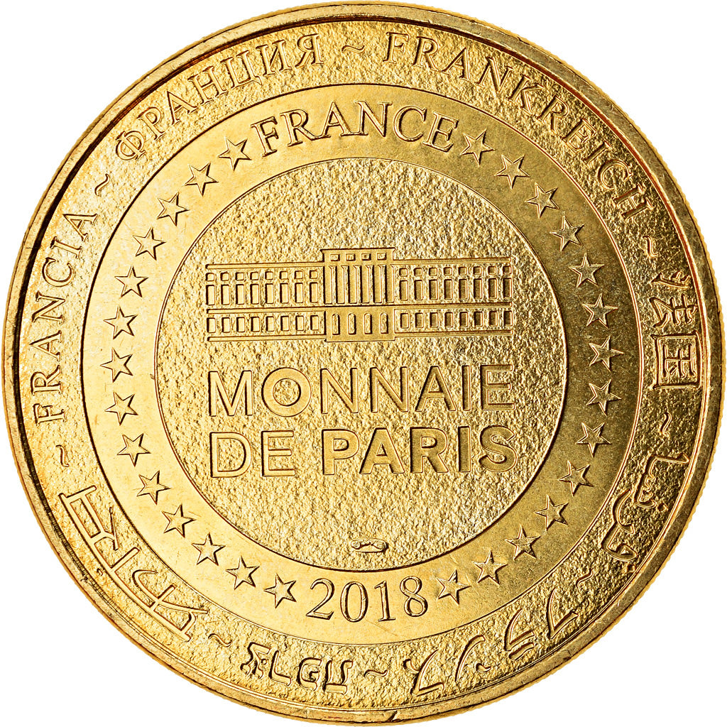 France, Token, Les Avenières - Walibi n°5, 2018, MDP, MS(63), Cupro-nickel