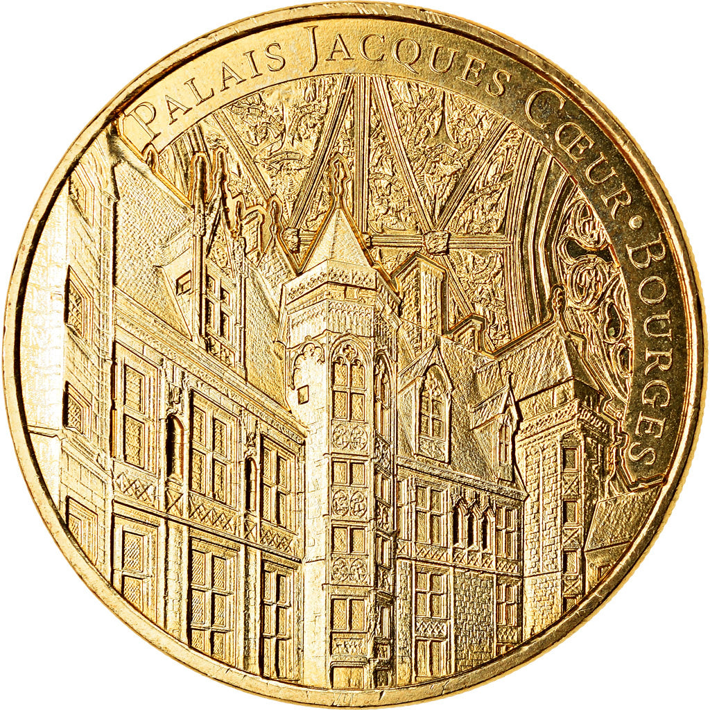 France, Token, Bourges - Palais Jacques Coeur, 2018, MDP, MS(63), Cupro-nickel