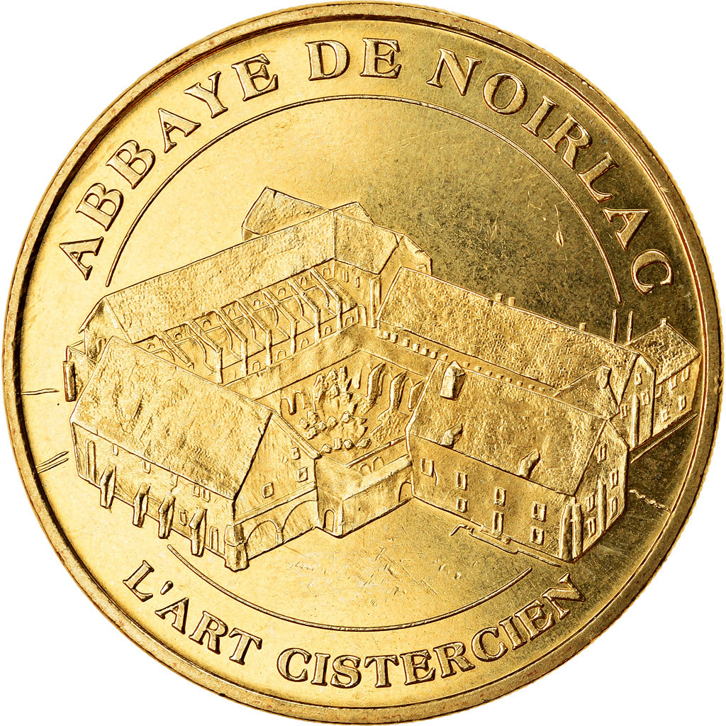 France, Token, Bruère-Allichamps - Abbaye de Noirlac n°1, 2017, MDP, MS(63)