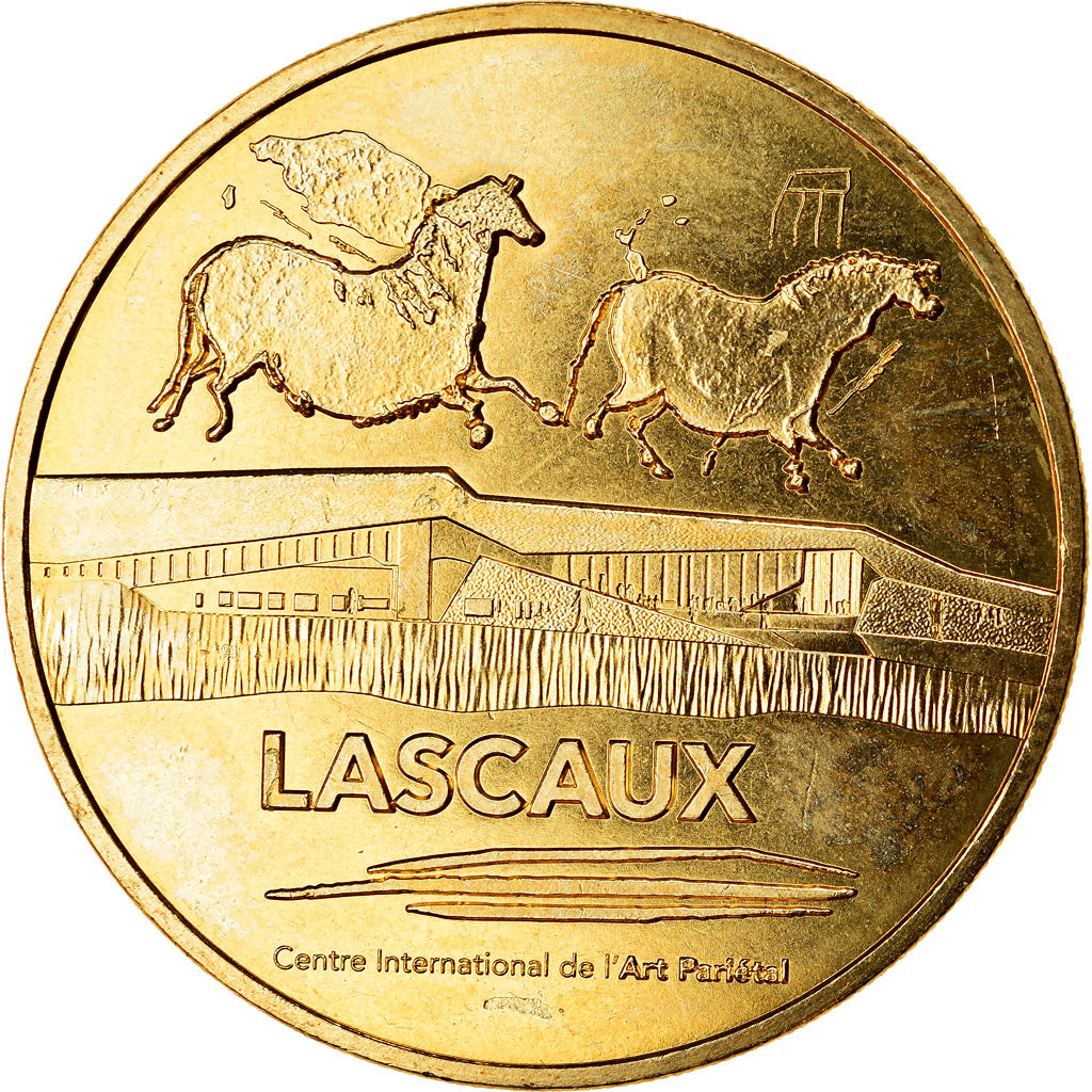 France, Jeton, Montignac - Grottes de Lascaux, 2018, MDP, SPL, Cupro-nickel