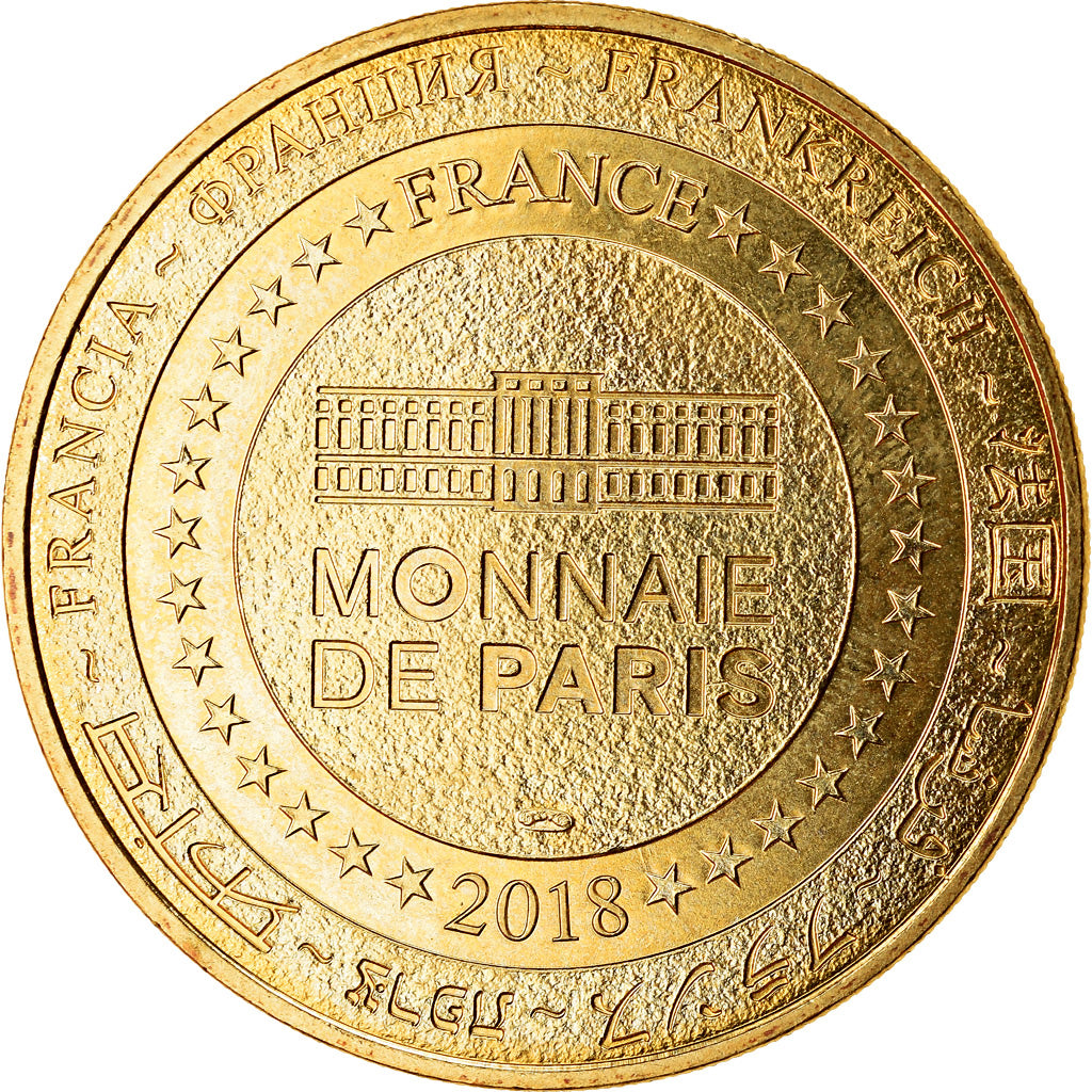 France, Jeton, Montignac - Grottes de Lascaux, 2018, MDP, SPL, Cupro-nickel