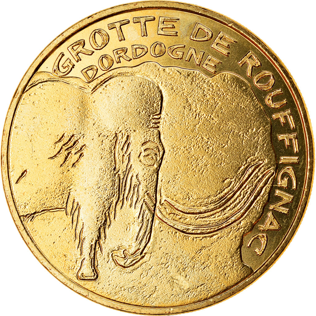 France, Token, 24/ Grotte de Rouffignac, 2018, MDP, MS(63), Cupro-nickel